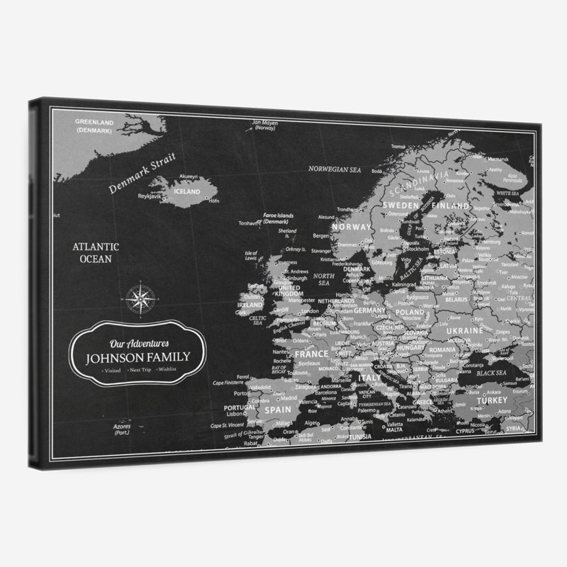 Pin personnalisé Europe Amitabh I, H 30 po x l 45 po, Oui