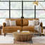 Canapé Mid-Century moderne en cuir véritable Livingston-1434067783-1434067832