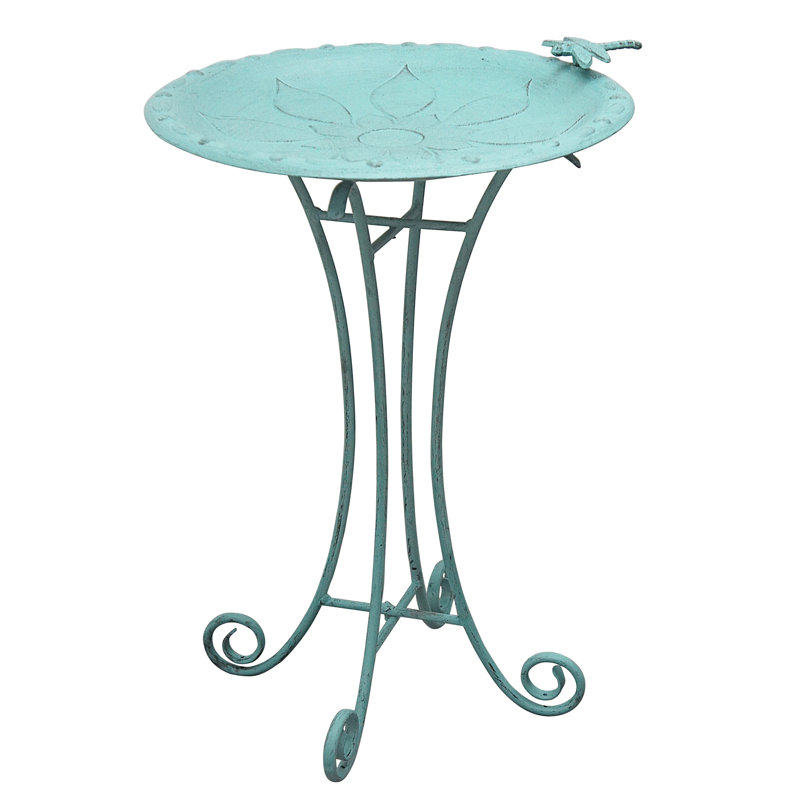 Bain d'oiseaux Mayo, Patina