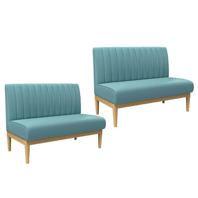 Faux Leather Upholstered Bench