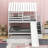 Twin Over Twin Bunk Bed With Trundle And Slide-1290395701