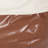 Maxi 5 Foot Two Color Fabric And Faux Leather Rounded Bean Bag, Beige And Coffee Brown-507510792