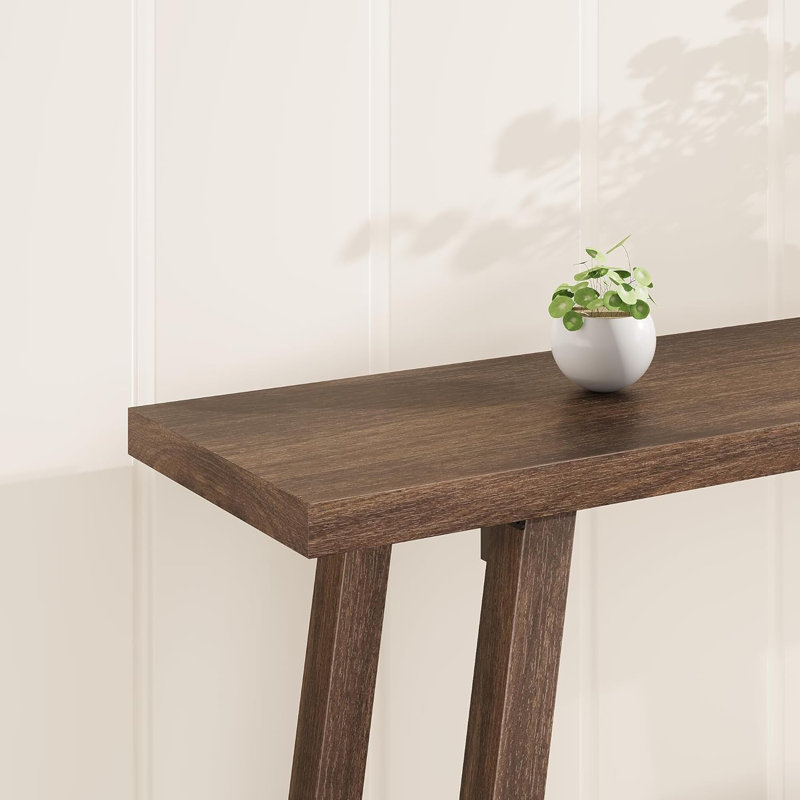Console de 70,87 po de long, Brun