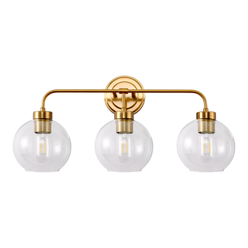 Éclairage pour salle de bain 3 lumières avec ampoules