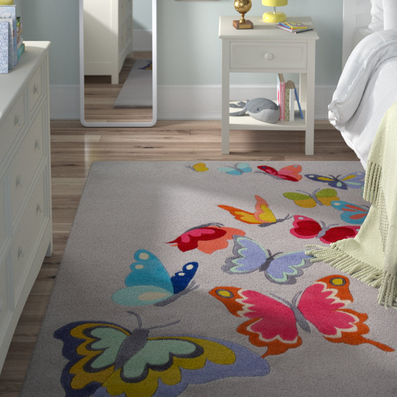 Cecelia Handmade Polyester Rug, Rectangle 2' x 3'