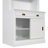 83.4"Tall Bookshelf Suite With LED Lighting,  Bookcase Suite With Sliding Doors,Drawers And Open Shelves,Storage Bookshelf