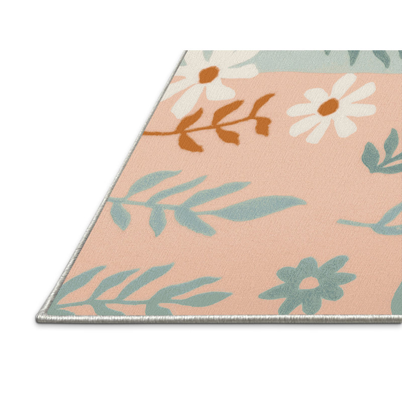 Olive Reverie Rug, Square 4'