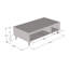Table basse 43,3 po avec finition mate