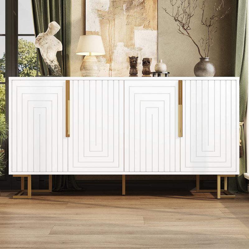 152cm Sideboard, White