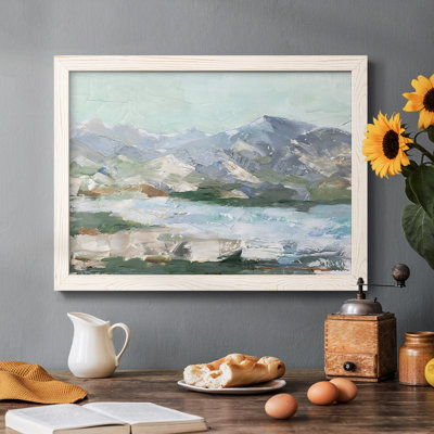 «Pastel Mountain View I», reproduction d'art sur toile