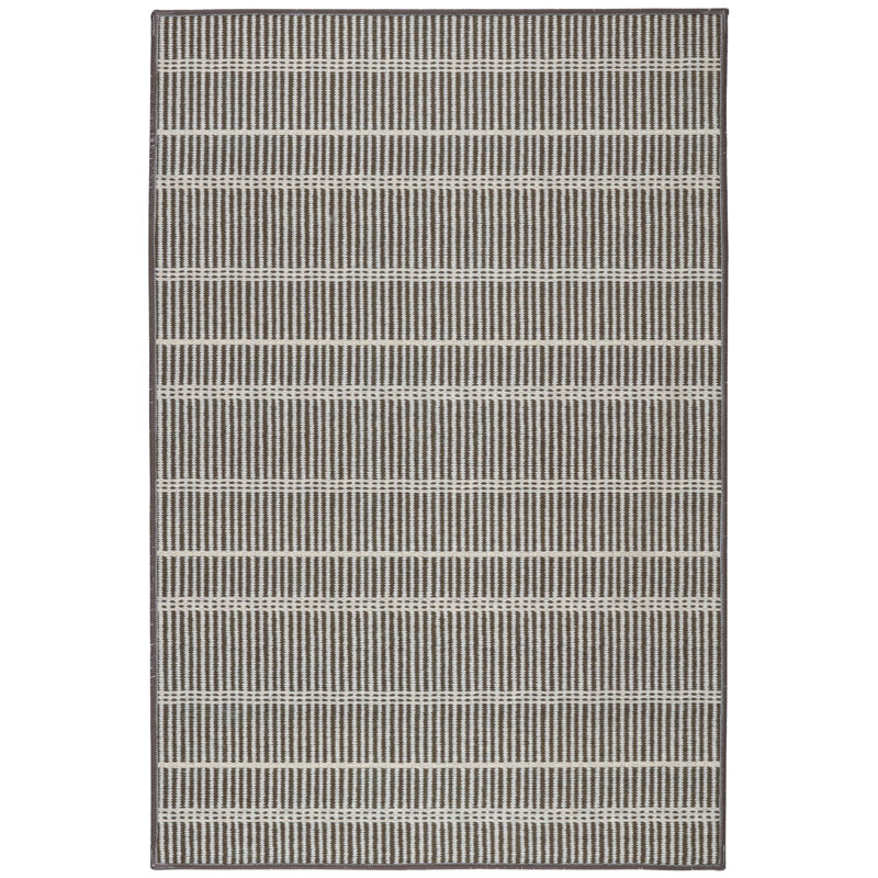 Samson Machine Washable Rug, Rectangle 7'6" x 9'6", Oak 