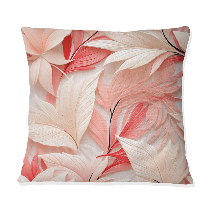 Coussin Tropical Lines, H 16 po x l 16 po