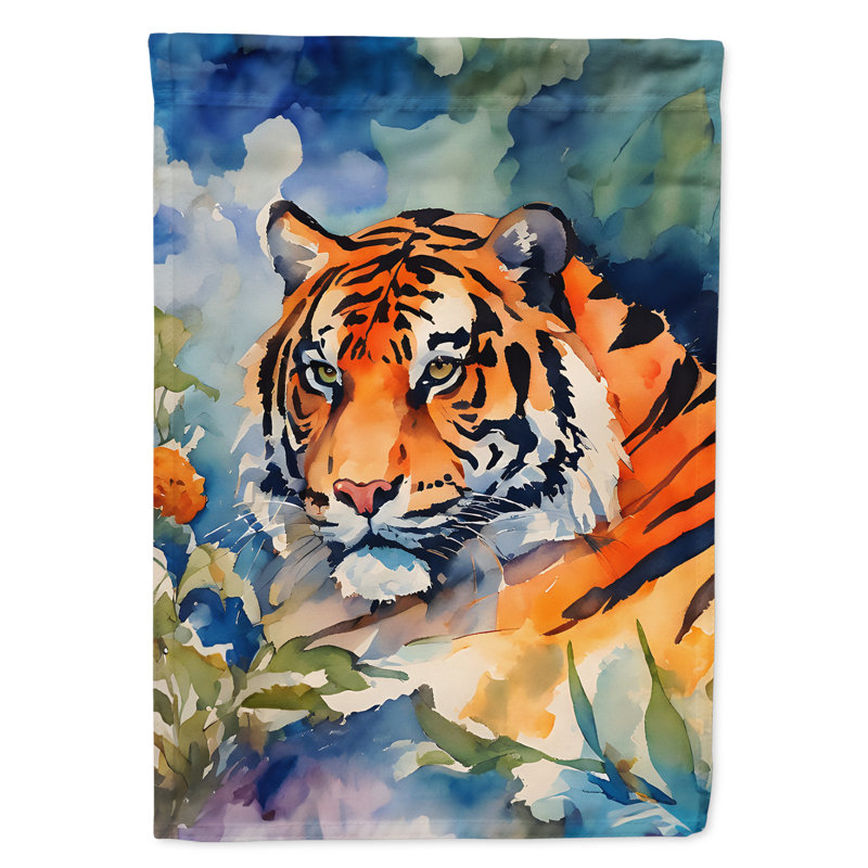 Drapeau du jardin du tigre