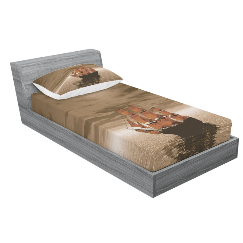 Microfiber Sheet Set, Twin XL Sheet Set with Fitted Sheet