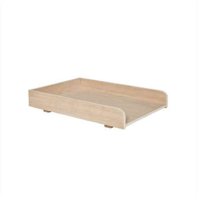Letter Wood Paper Organizer
