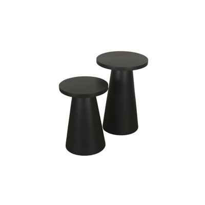 Tam Solid Wood Side Table Set
