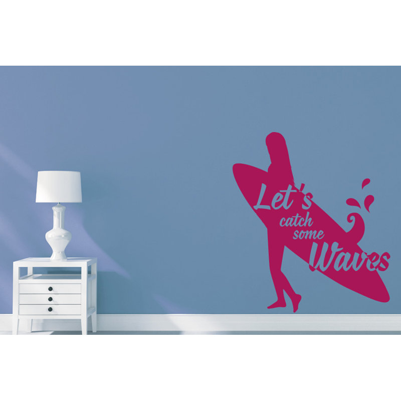 Nautical & Beach Wall Decal, Violet