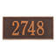 Hartford 1-Line Wall Address Plaque-62667156-62667167