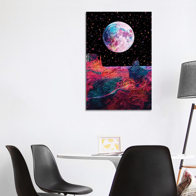 Full Moon XI by Gab Fernando - Wrapped Canvas Print, 101.6 cm H x 66.04 cm W x 1.91 cm D