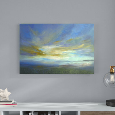 «Kiss of Light II» par Sheila Finch - peinture sur toile tendue