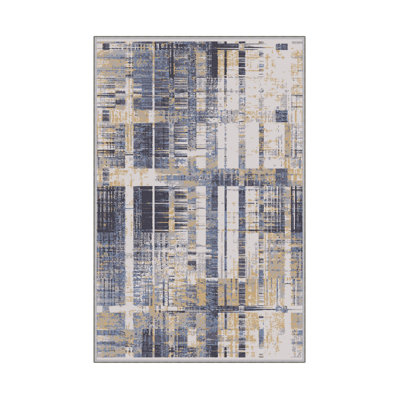 Premium Hall Carpet, 31.5 x 59.1 Inches | 100% Polyester, 0.4 in Pile Height, Antibacterial & Non-Slip PVC Dot Underside | Woven Design with 3D Digital Printing, Machine Washable, Ideal for Home Decor & Entryways