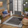 Rahsan Indoor & Outdoor Traditionnal Boho Dark Grey Rug