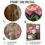 Barnyard Wildflowerand Poppies Flowers II - pivoines, impression murale sur métal-579903128