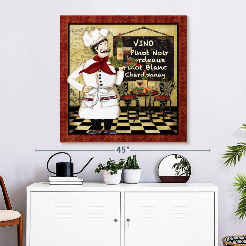 Chef bistro Yarlin, H 33 po x l 33 po