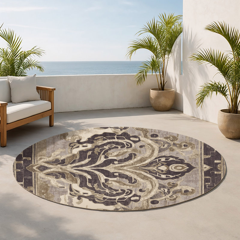 Tapis intérieur et extérieur Panathenaic Path, Rond 5 pi