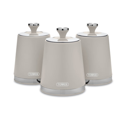 Cavaletto 3 Piece Kitchen Canister Set