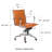 Naida Faux Leather Swivel Task Chair-1986453315-1947334718