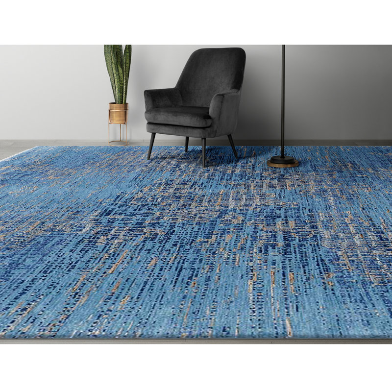 Abstract Area Rug, Rectangle 9' x 12'