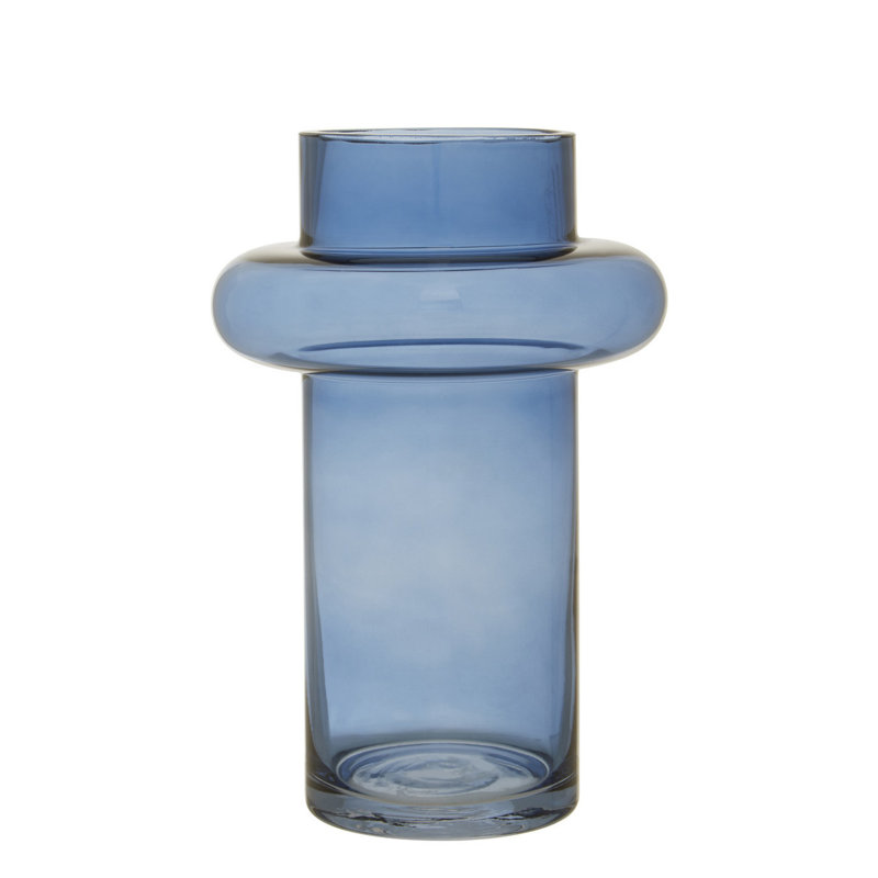 Harworth Glass Table Vase, 25 H x 17 W x 17 D cm