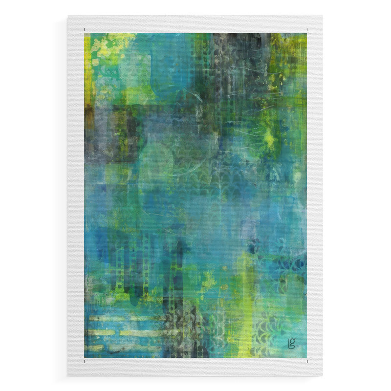 Summertime Escape - Impression sur toile seulement - NON-CADRE, H 36 po x l 24 po