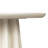 Folda 18" Sculpted Cement Pedestal Side Table-121125753