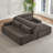 L-Shape  Sectional Oversized Sofa-282491335-282491353