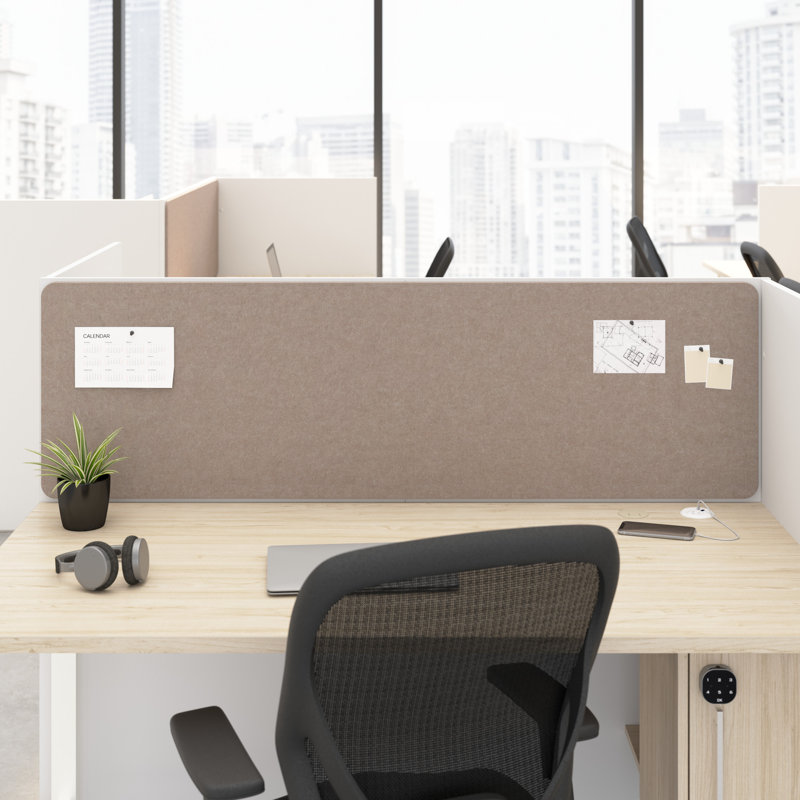 Panneau de rangement Bush Business Furniture, Beige, H 17,44 po x l 57,95 po