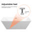 Maxxim 75 mm W Freestanding Acrylic Bath