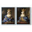 ANIMALS Series CCIII - Reproduction encadrée de qualité supérieure - prêt à être accroché - aucun clou requis - aucun clou requis-35912668-35912669