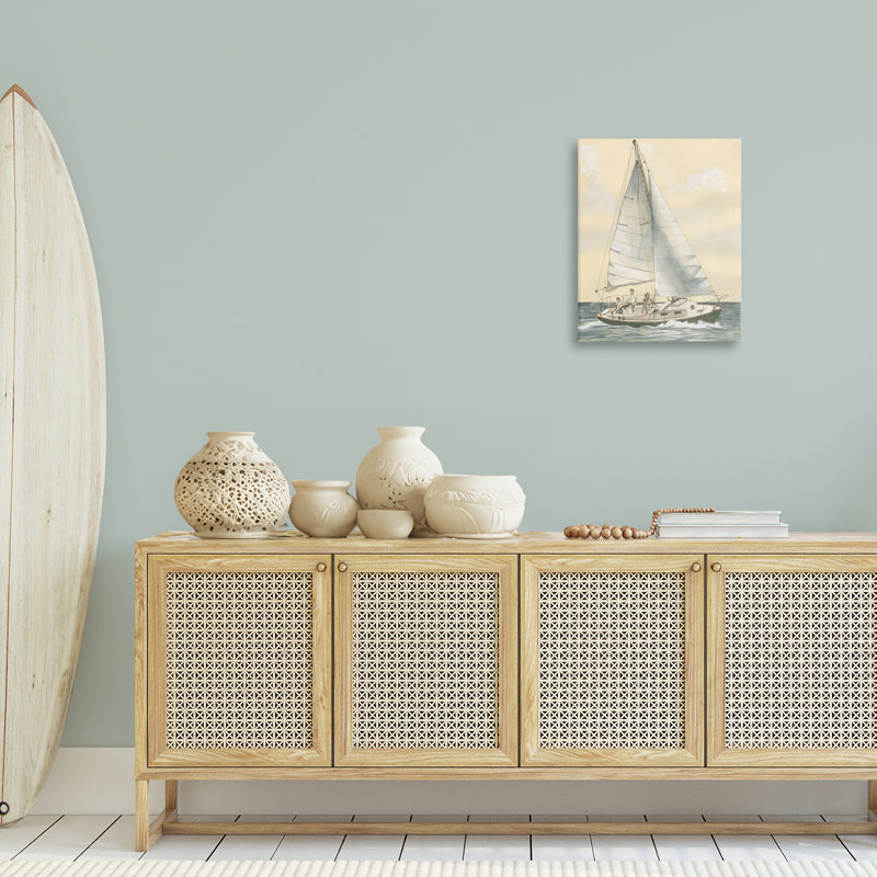 «Family Sailing Trip» par Michael Willett, H 20 po x l 16 po