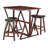 Glaser - Person Solid Wood Top Double Pedestal Dining Set