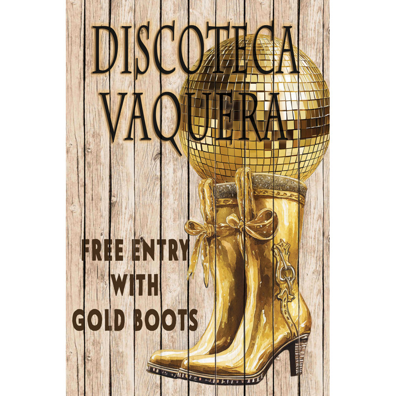 Discoteca Vaquera 24 x 36