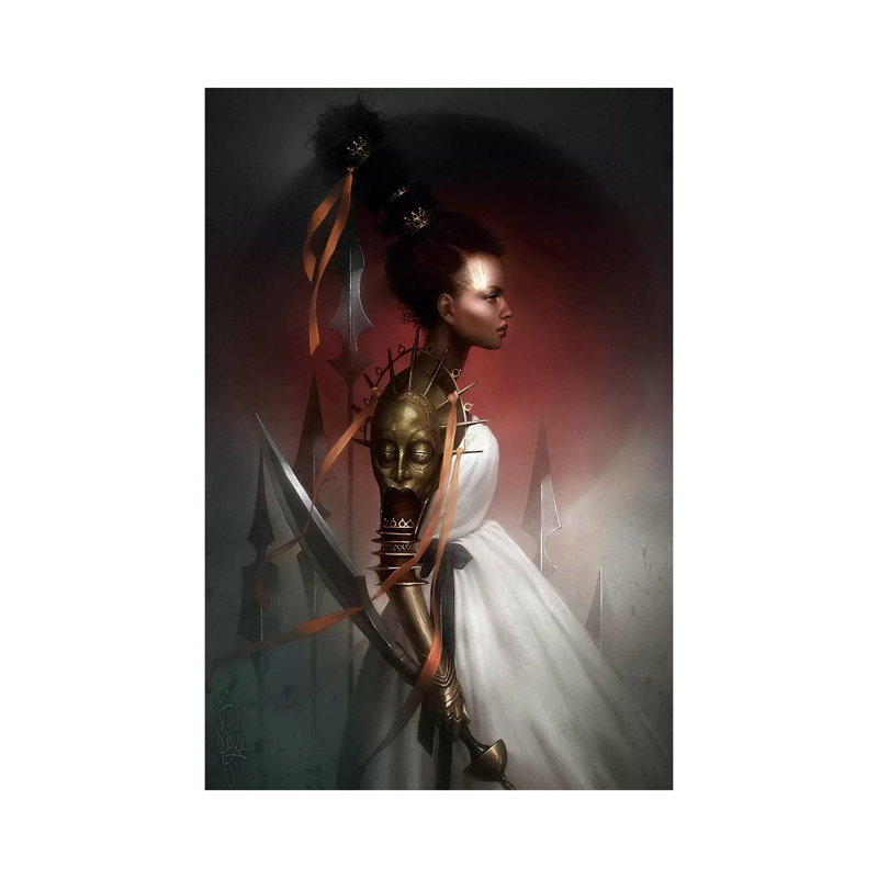 Red Poison - impression sur toile tendue, 26'' H x 18'' W x 1.5'' D