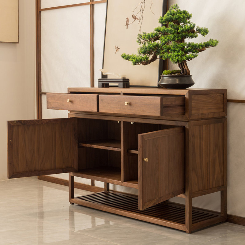 Modern minimalist high-end sideboard