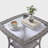 9-Piece Outdoor HDPE Wicker Patio Conversation Set With Wide Armrests, Sectional Sofa & Swivel Chairs-1473886138