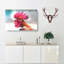 Portrait Of A Rooster In Abstract - Wrapped Canvas-55340784