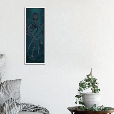Giant Octopus by Vincent Hie - Panoramic Print on Canvas
