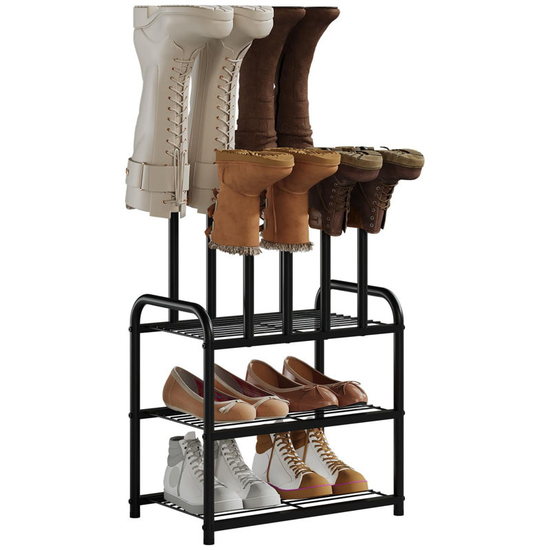 Rangement à 3 niveaux pour porte d'entrée, garde-robe et garage
