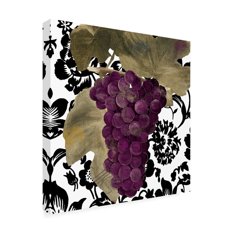 Art sur toile «bolle raisin suzette» I, H 14 po x l 14 po