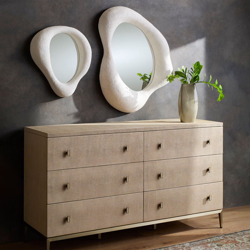 Amorphous Round Mirror